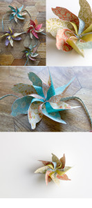 DIY pinwheel FREE template - AndreasNotebook.com