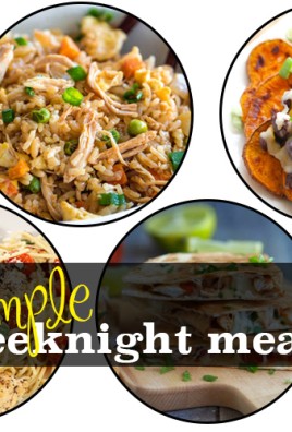 simple weeknight meals