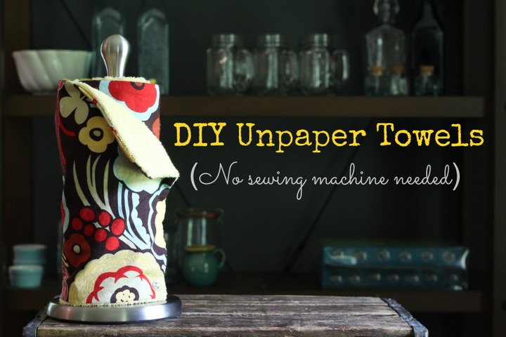 DIY paper towel tutorial