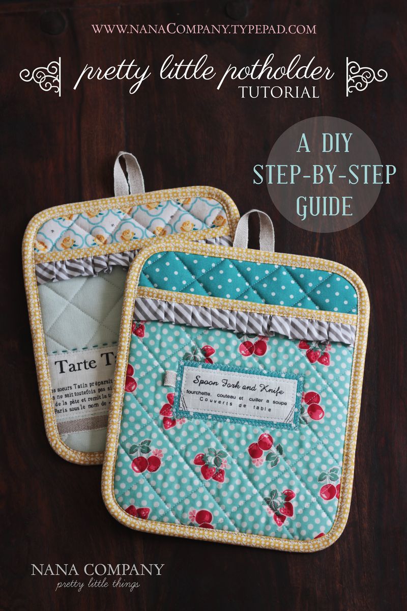 adorable potholder tutorial!