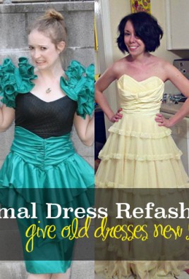 prom dress refashion ideas