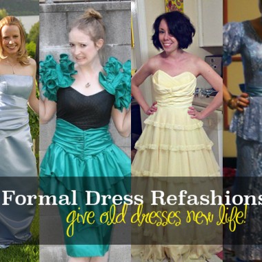 prom dress refashion ideas