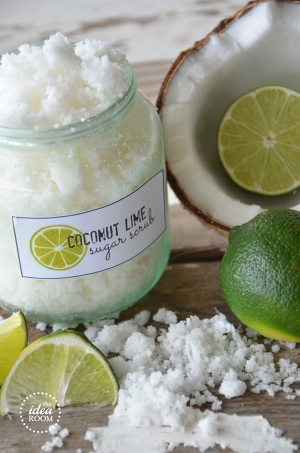 coconut lime sugar scrub instructions