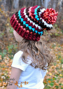 Adorable list of crochet hats for girls!