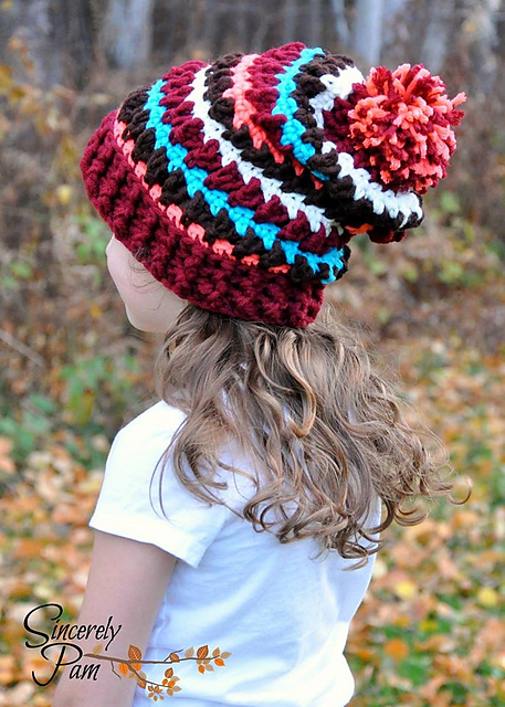 Crochet hats for sales girls