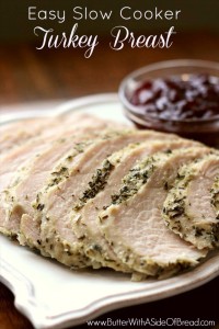 simple slow cooker turkey breast that turns out delicious!
