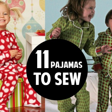 11 great pajama patterns to sew!