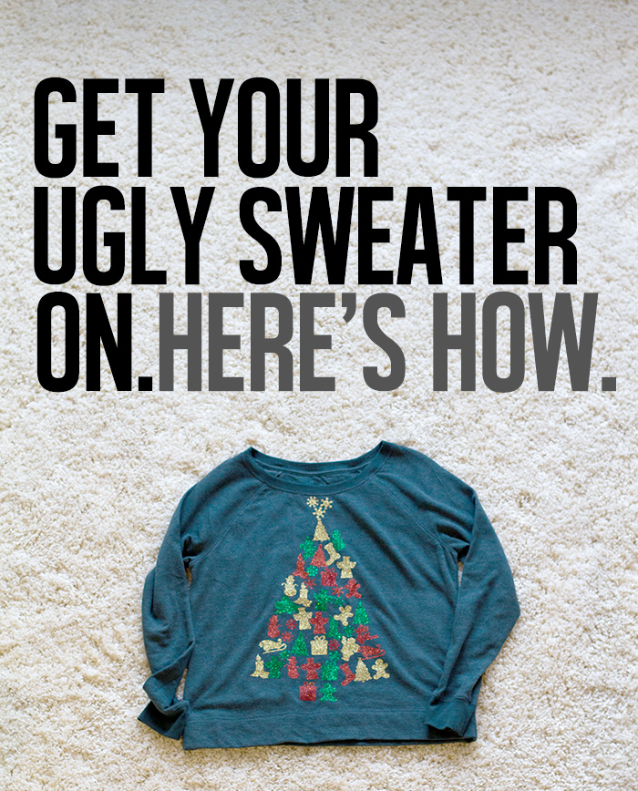 how to make an ugly sweater