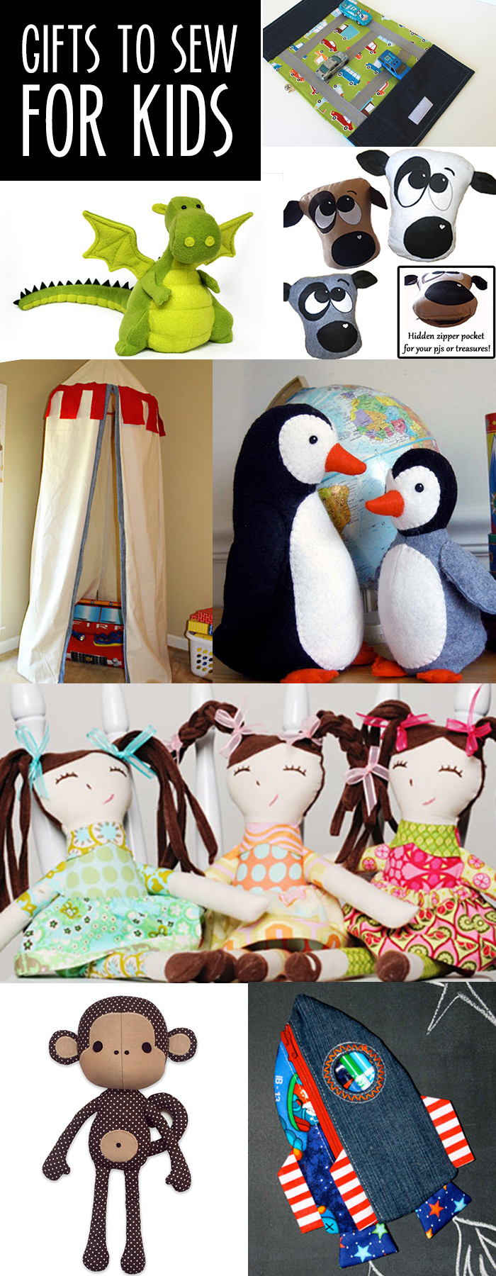 Gifts to sew for kids!