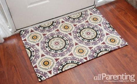 DIY rug! This method is so easy!