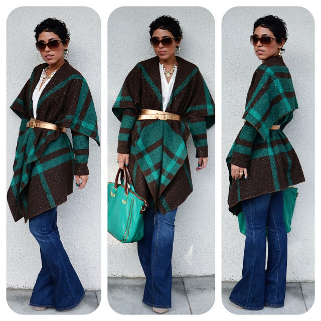 DIY blanket coat