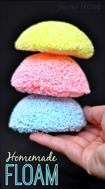 Make your own floam. Hours of fun for kids!