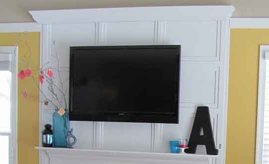 How to hide your TV cords! GENIUS