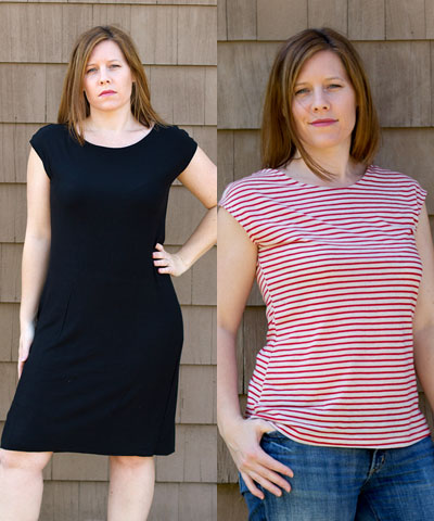 Casual Lady Top & Dress by GoToPatterns.com