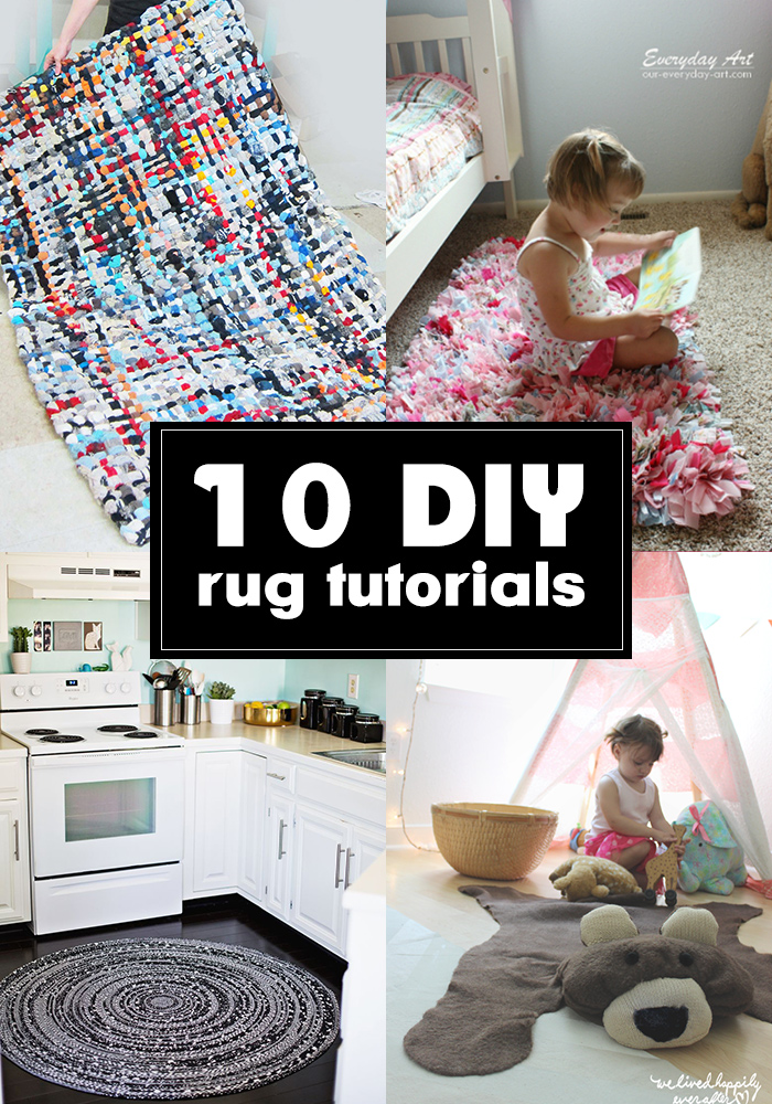 10 totally amazing DIY rug tutorials you should see!