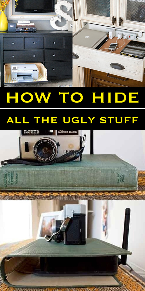 How to Hide All the Ugly Things in Your House - Andrea's Notebook