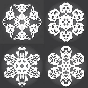 star wars snowflake templates