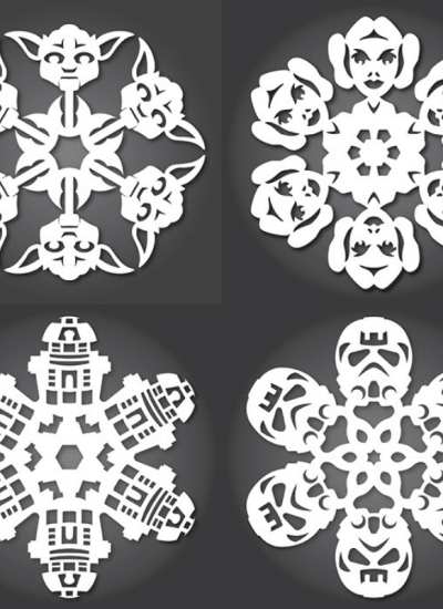 star wars snowflake templates