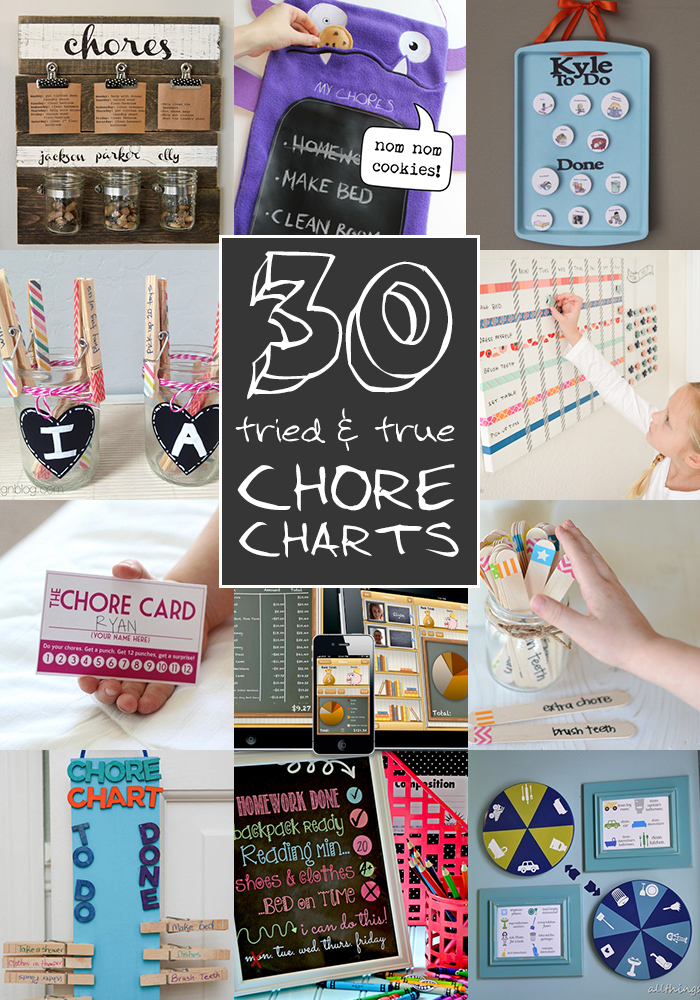 30 tried and true chore chart methods