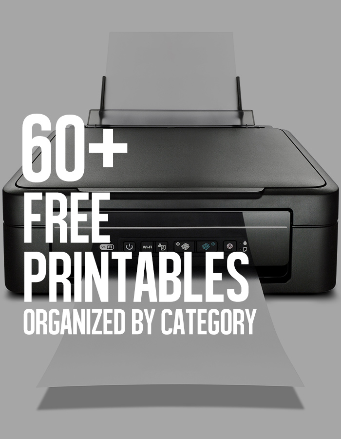 over 60 FREE printables
