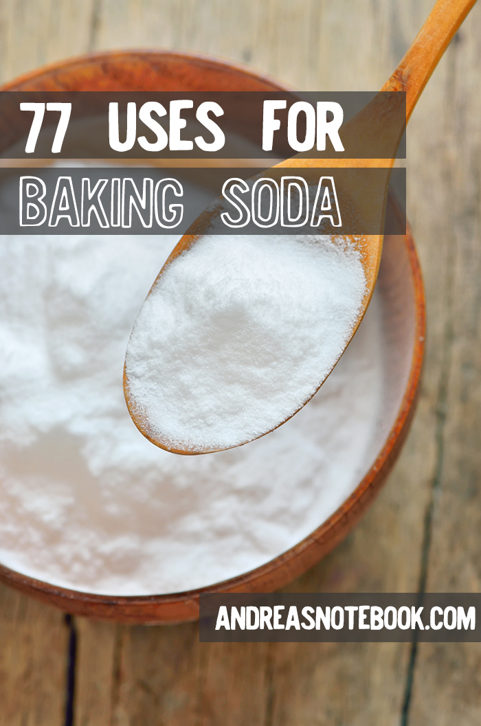 77 uses for baking soda!