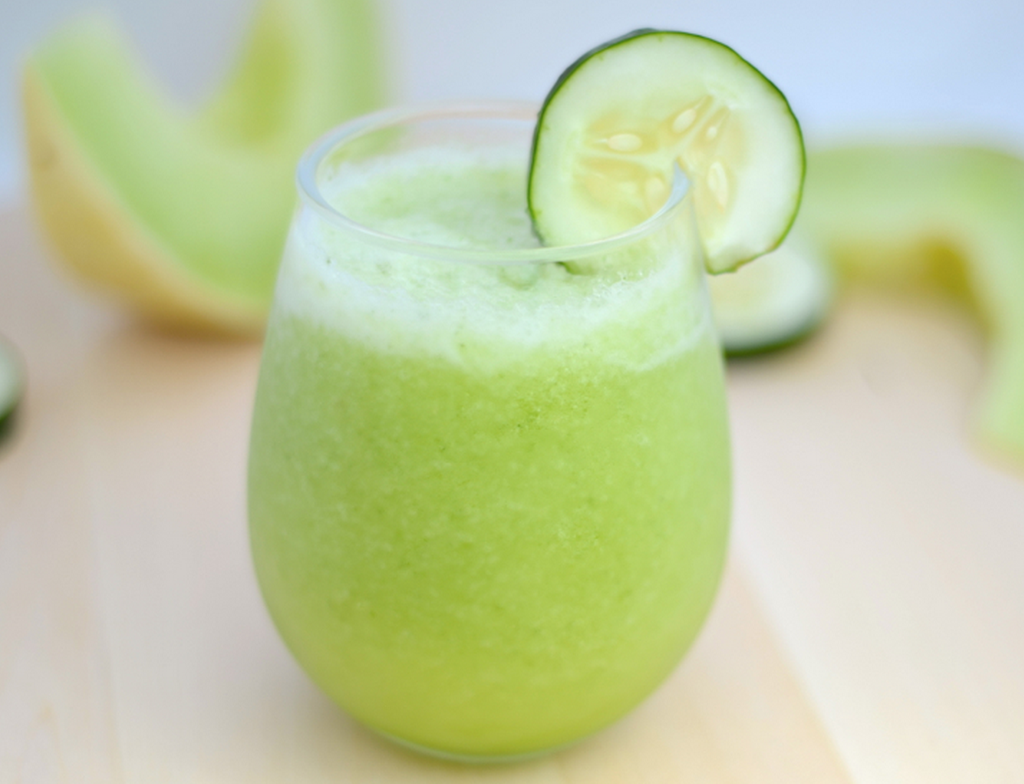 Cucumber melon smoothie recipe