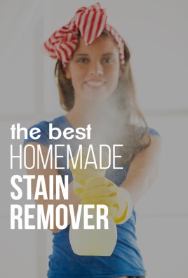 the BEST homemade stain remover - Make this today!