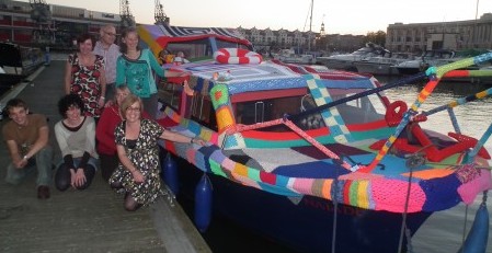 Knitted Boat