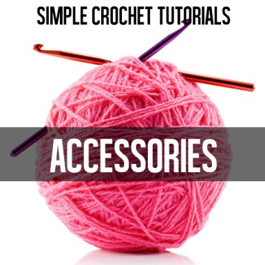 Quick and easy crochet tutorials for accessories