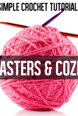 Coasters and cozies crochet tutorials