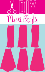 DIY maxi skirts you must try!