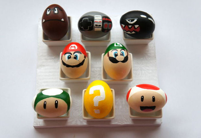 Mario eggs DIY