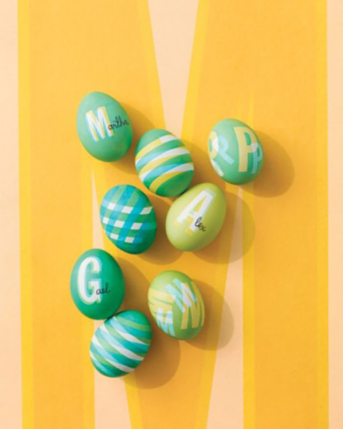 Fun DIY egg decorating technique!