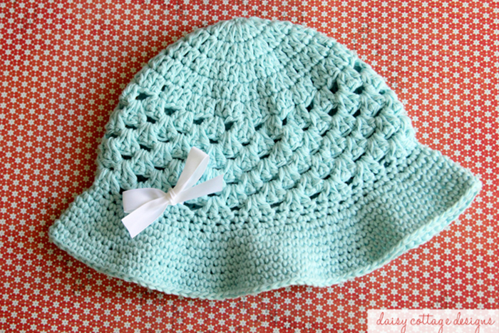 Beautiful crochet sunhat tutorial