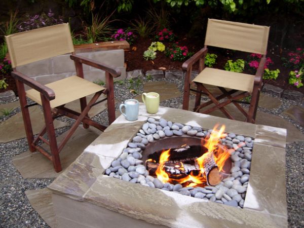 DIY Square Fire Pit Tutorial