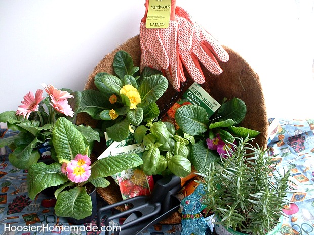 Garden Themed Easter Basket for Mom