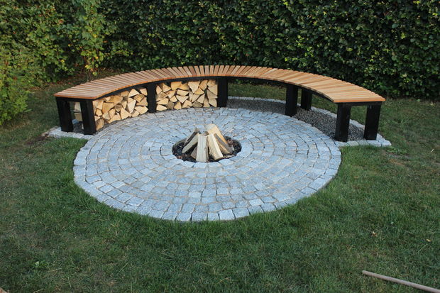 Garden Fire Pit Tutorial