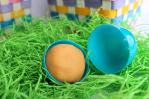 Homemade Playdough for Easter Egg Fillers