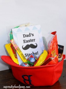 Dad's Easter Stache Basket