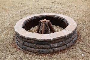 Stone Fire Pit Tutorial