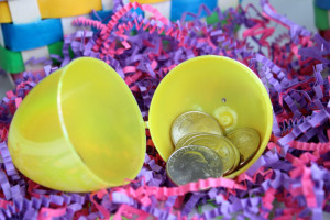 Money for Easter Egg Fillers