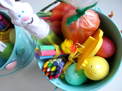 Carrot Playdough Themed Easter Basket Ideas