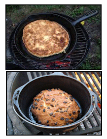 Bannock bread--a great camping staple!