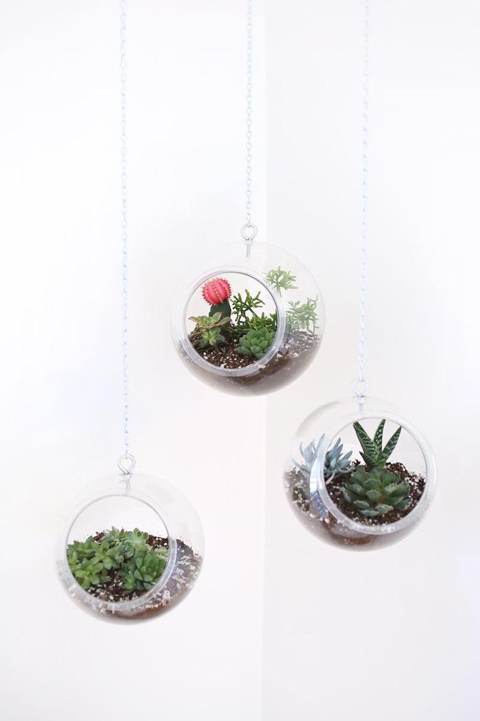 tutorial for modern plant hangers (using a fish bowl!)