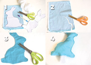 How to sew an Easter Bunny