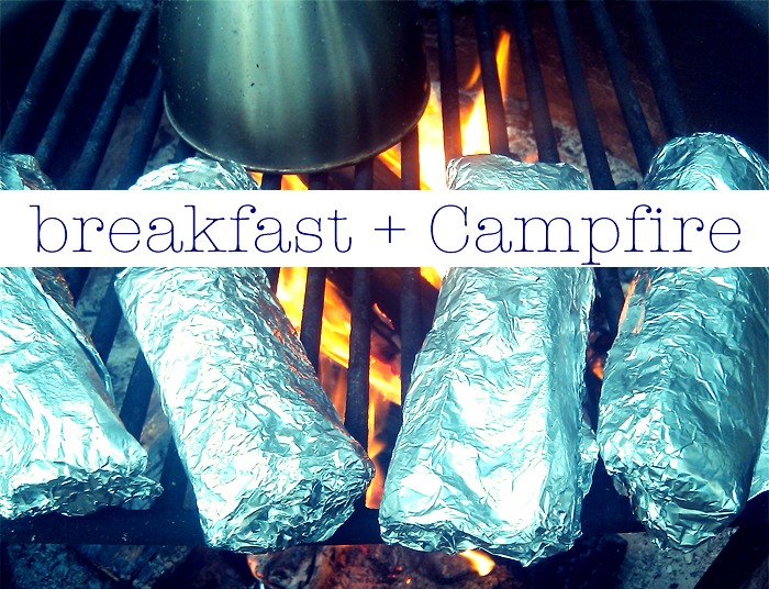 Prepare these delicious sausage, egg, and cheese filled burritos at home and cook them for breakfast over the campfire.