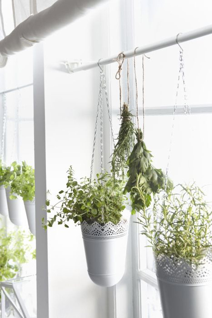 hanging ikea planters