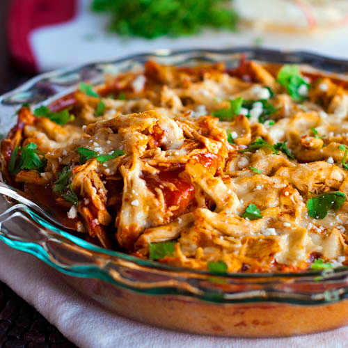 All the flavor of tamales in a quick and easy casserole.