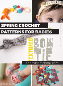 Roundup of fantastic crochet patterns perfect for babies!