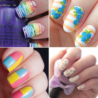 25 spring inspired nail tutorials
